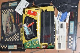 A BOXED SCALEXTRIC SET, No.CM33, appears largely complete except missing battery controller and only