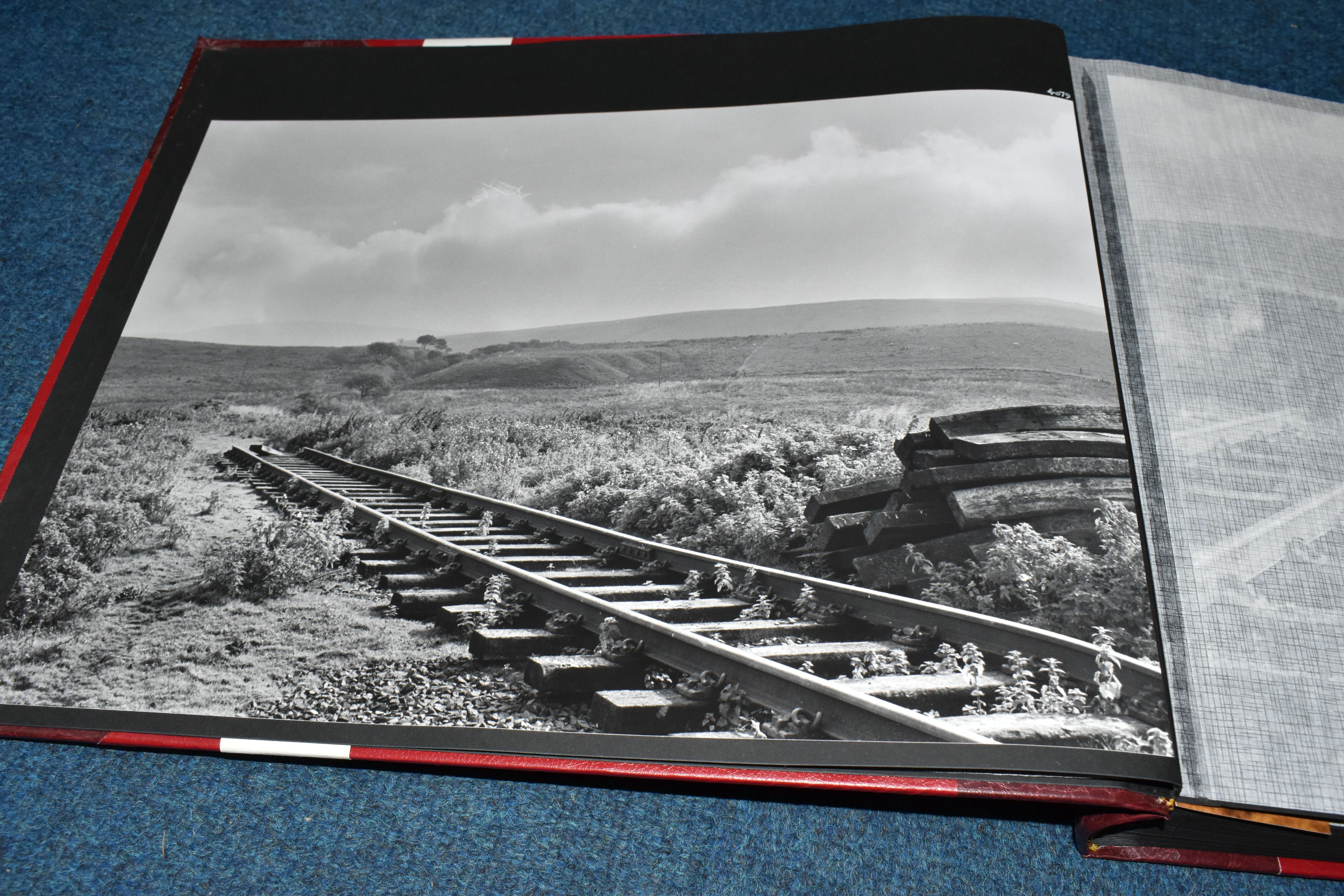 SCOTTISH RAILWAY PHOTOGRAPHS, Four Albums containing over 300 black and white and colour photographs - Image 19 of 22