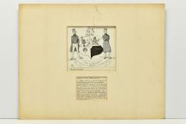 EDWARD TENNYSON REED (1860-1933) 'JOSEPH FIRST EARL OF BIRMINGHAM', depicting an imagined coat of