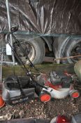 A MASPORT MAXICATCH 500 PETROL LAWN MOWER with grass box and Briggs and Stratton XTE50 engine (