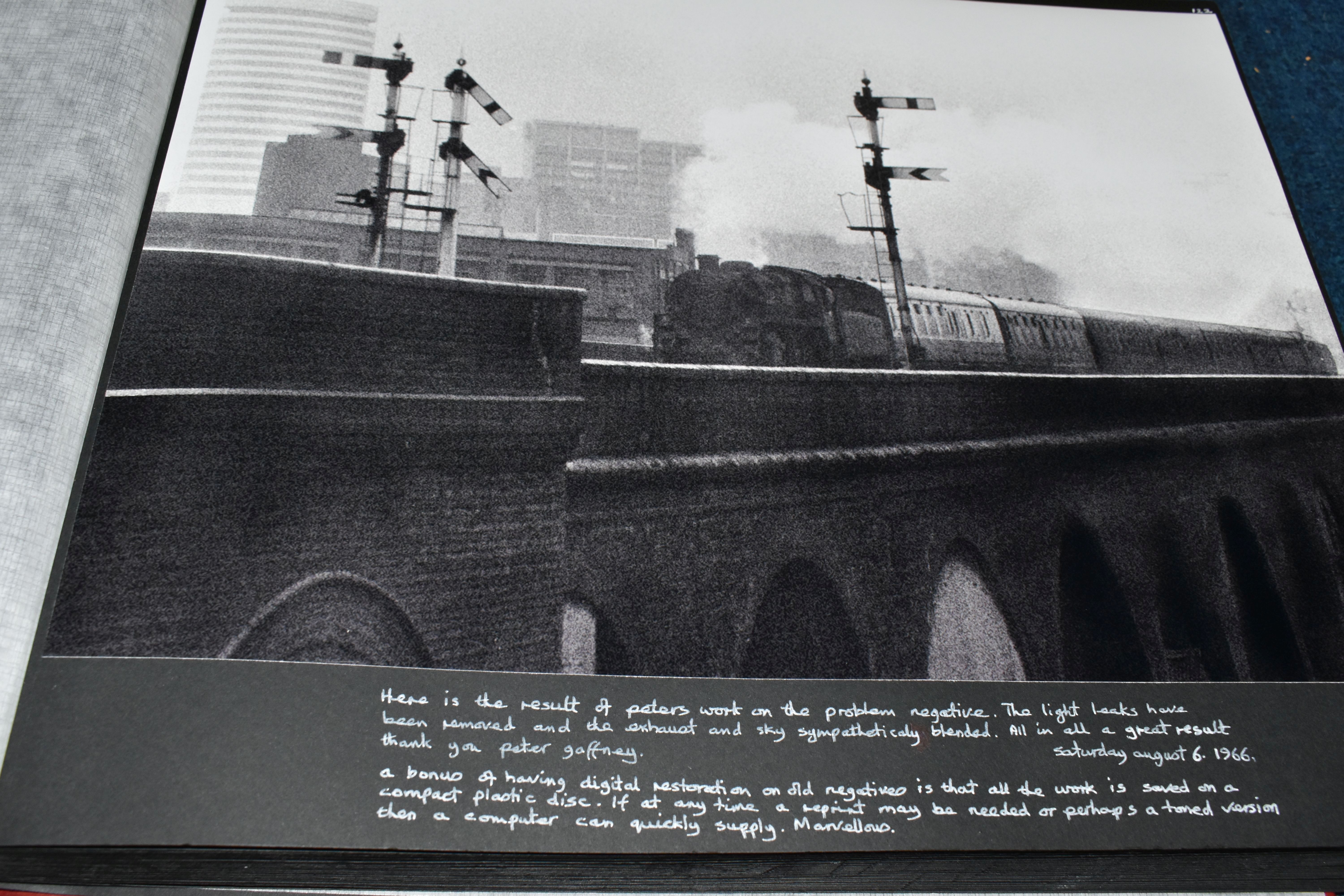 SCOTTISH RAILWAY PHOTOGRAPHS, Four Albums containing over 300 black and white and colour photographs - Image 12 of 22