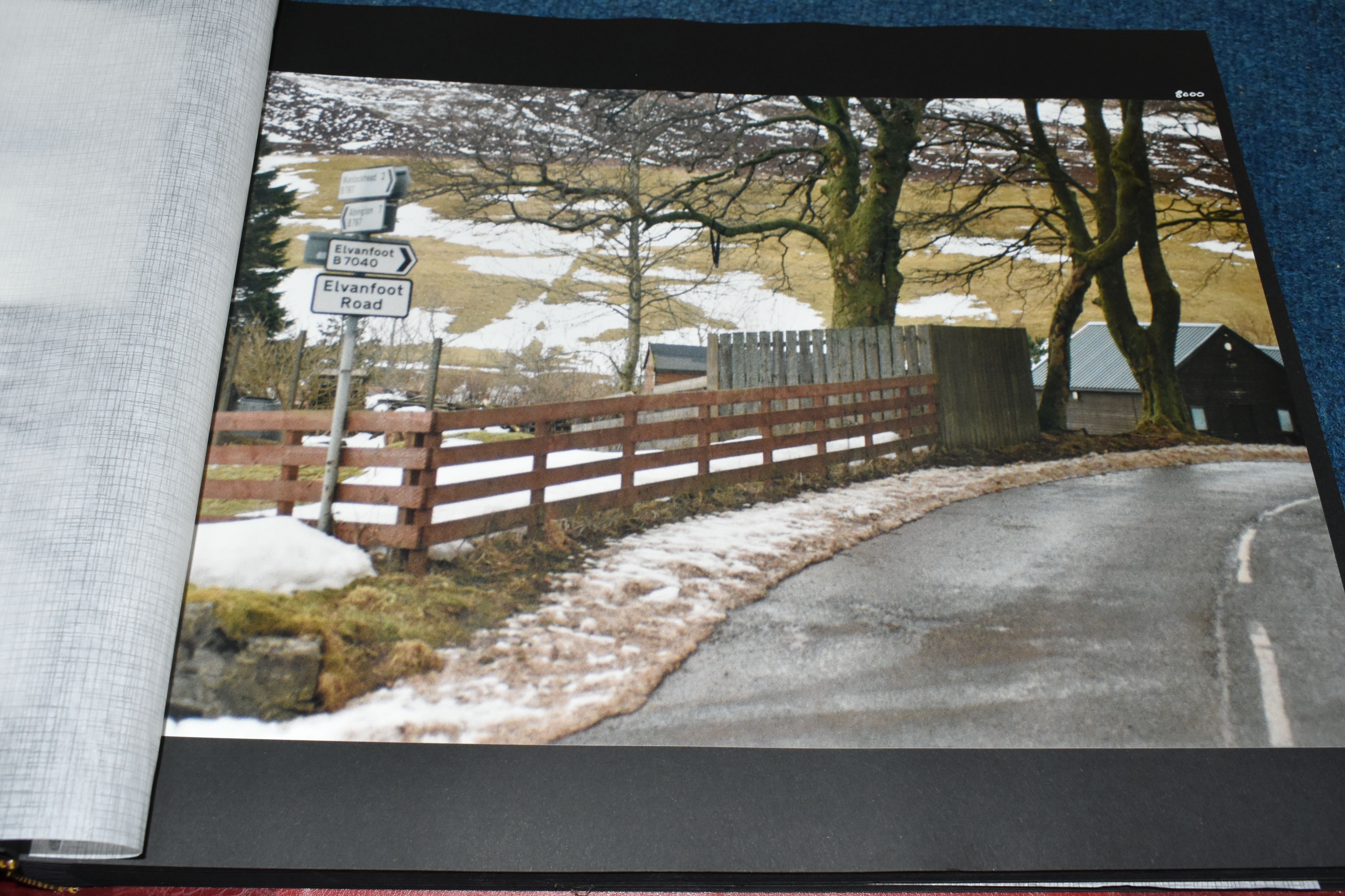 SCOTTISH RAILWAY PHOTOGRAPHS, Four Albums containing over 300 black and white and colour photographs - Image 21 of 22