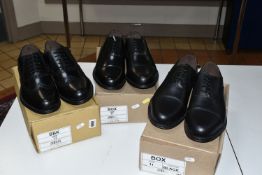THREE BOXED PAIRS OF MEN'S SHOES, by Clifford James, size 11, formal shoes in different sizes (3) (