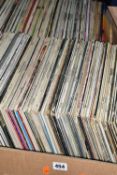 TWO BOXES OF RECORDS, approximately two hundred LPs, artists to include Jack Jones, Ella Fitzgerald,