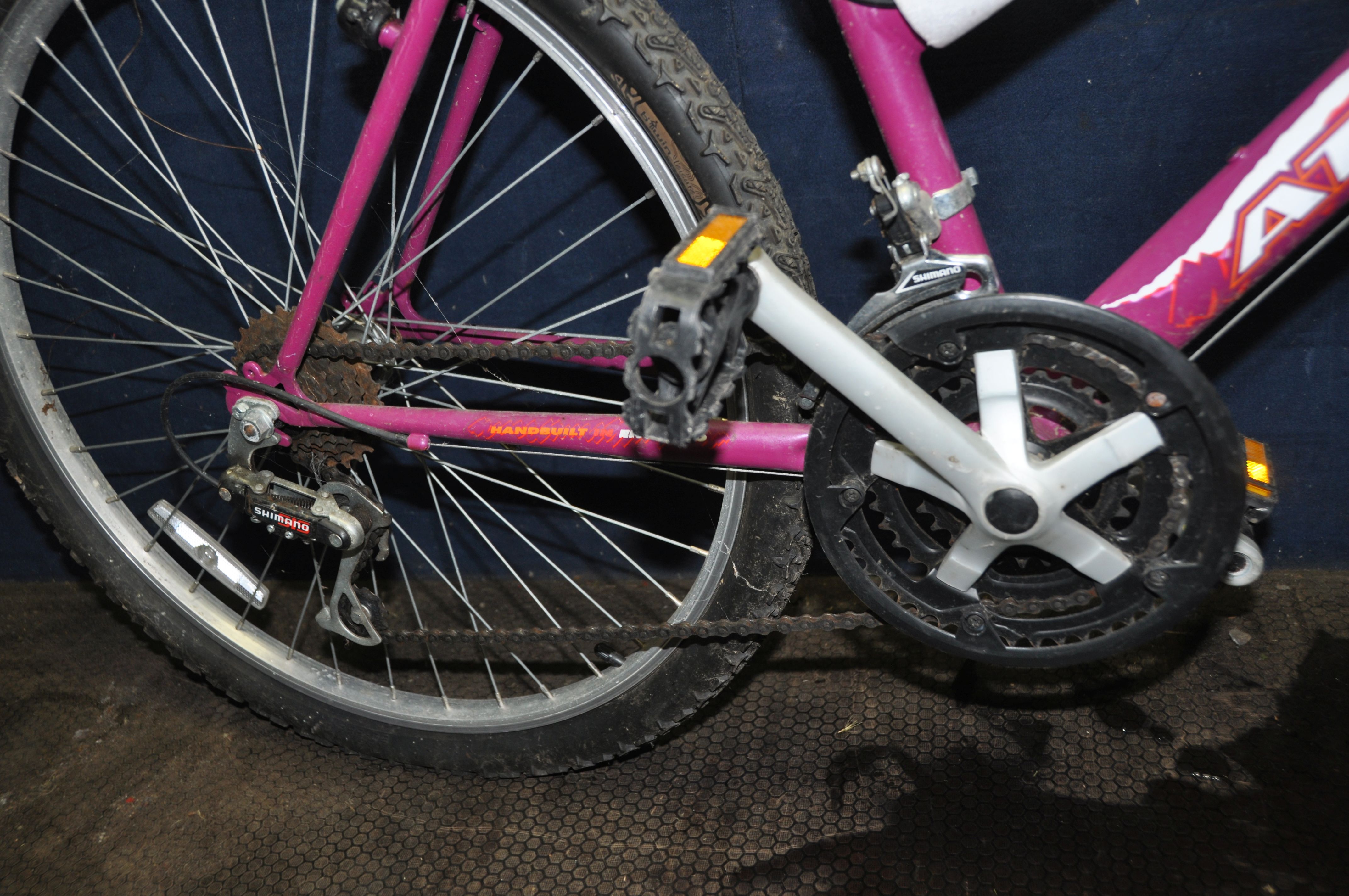 A TOWNSEND ATLANTIS LADIES MOUNTAIN BIKE with 18 speed Shimano twist grip gears 20in frame, front - Image 2 of 3