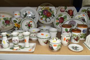 PORTMEIRION 'POMONA' AND 'HOLLY AND THE IVY' PATTERN DINNER WARES ETC, to include seven dinner
