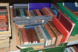 FOUR BOXES OF BOOKS containing approximately eighty-five miscellaneous titles mainly on the