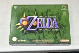NINTENDO N64 GAME THE LEGEND OF ZELDA MAJORAS MASK BOXED, includes the cartridge and manual, game is
