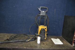 A WAP 4800 PRESSURE WASHER with lance, long pipework, manual and shampoo bottle (PAT pass and