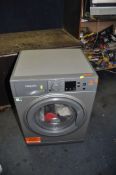 A HOTPOINT NSWF735UGGUK WASHING MACHINE width 60cm depth 55cm height 85cm (PAT pass, spin cycle