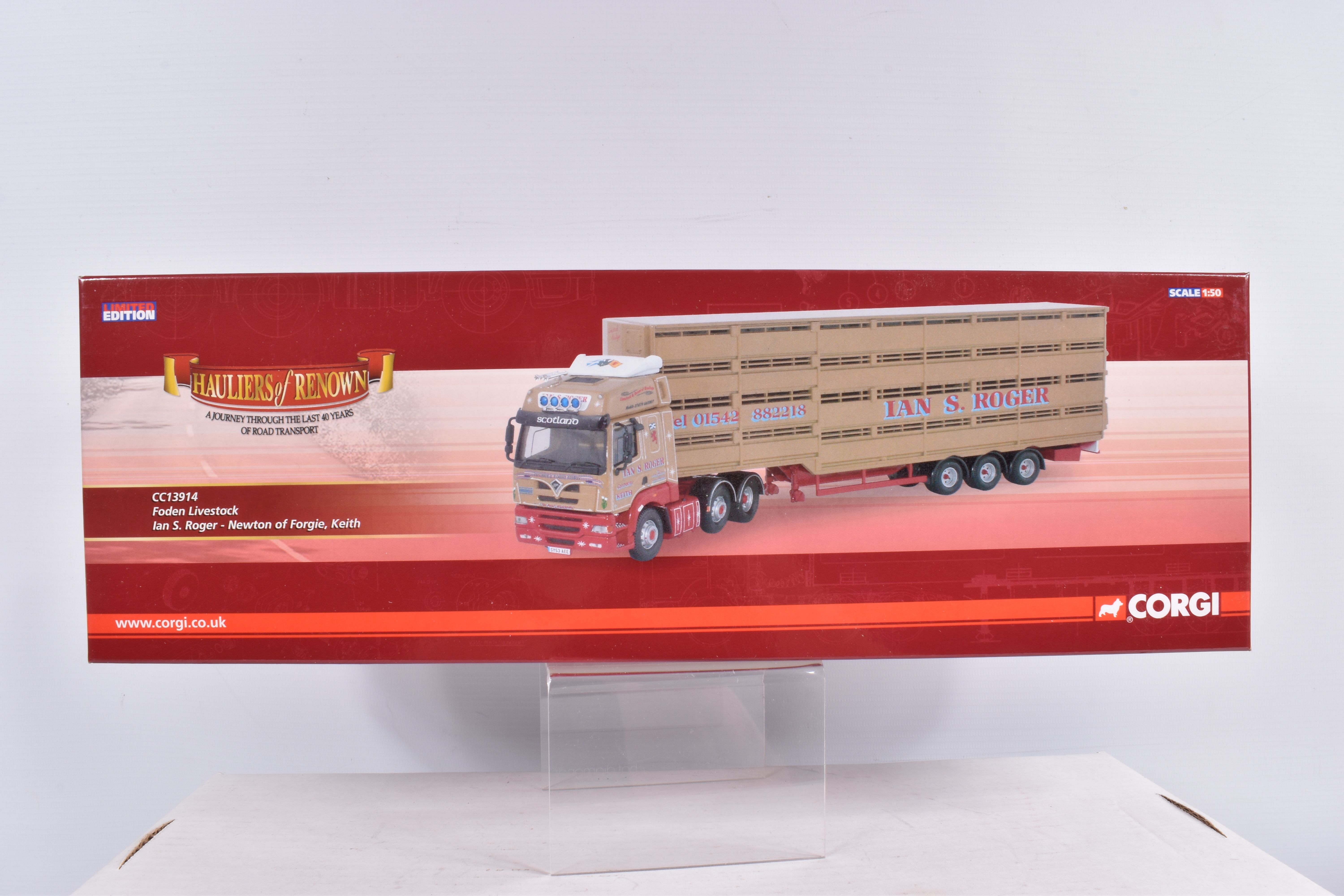 FOUR BOXED LIMITED EDITION CORGI HAULIERS OF RENOWN 1:50 SCALE DIECAST VEHICLES, the first is a N - Image 6 of 16