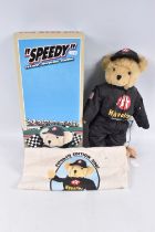 A BOXED MONKEY ISLAND BEARS & FRIENDS 'SPEEDY' THE TEXACO HAVOLINE RACING BEAR, fourth edition