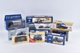 A QUANTITY OF BOXED CORGI CLASSICS PICKFORDS MODELS, to include Foden FG Flatbed, No.97956, Scammell