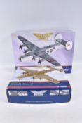 TWO BOXED CORGI LIMITED EDITION AVIATION ARCHIVE 1:72 SCALE DIECAST MODEL AIRCRAFTS, the first is