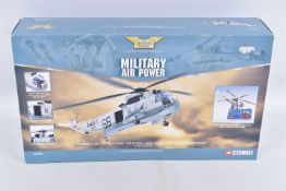 A BOXED CORGI CLASSICS THE AVIATION ARCHIVE MILITARY AIR POWER SIKORSKY SH-3D SEA KING - HS-4