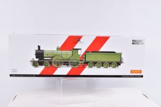 A BOXED HORNBY MODEL RAILWAY MUSEUM STEAM LOCOMOTIVE, OO Gauge LSWR Lord Nelson Class T9 4-4-0,