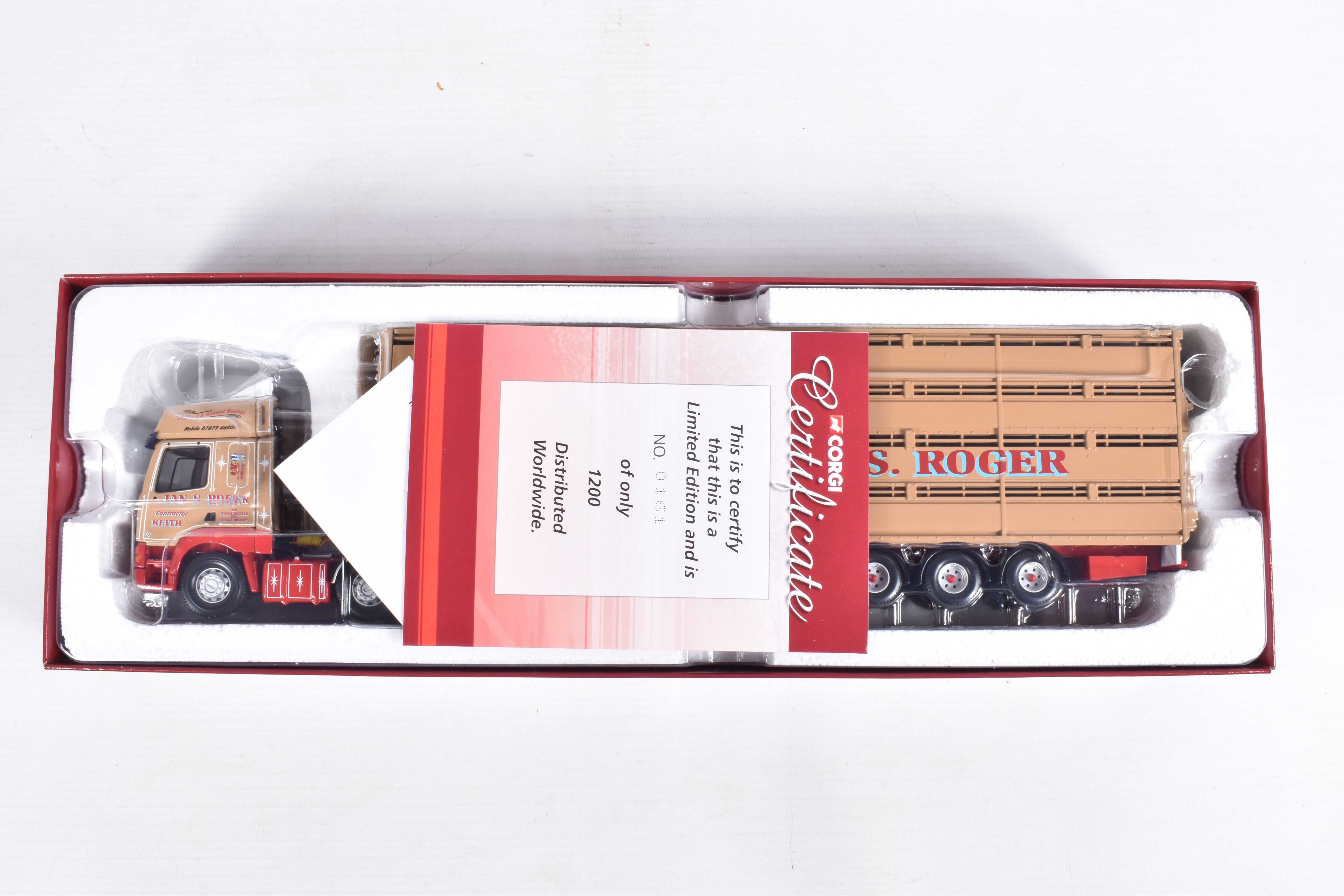 FOUR BOXED LIMITED EDITION CORGI HAULIERS OF RENOWN 1:50 SCALE DIECAST VEHICLES, the first is a N - Image 7 of 16