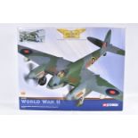 A BOXED LIMITED EDITION CORGI AVIATION ARCHIVE WORLD WAR II BOMBERS ON THE HORIZON DH MOSQUITO B