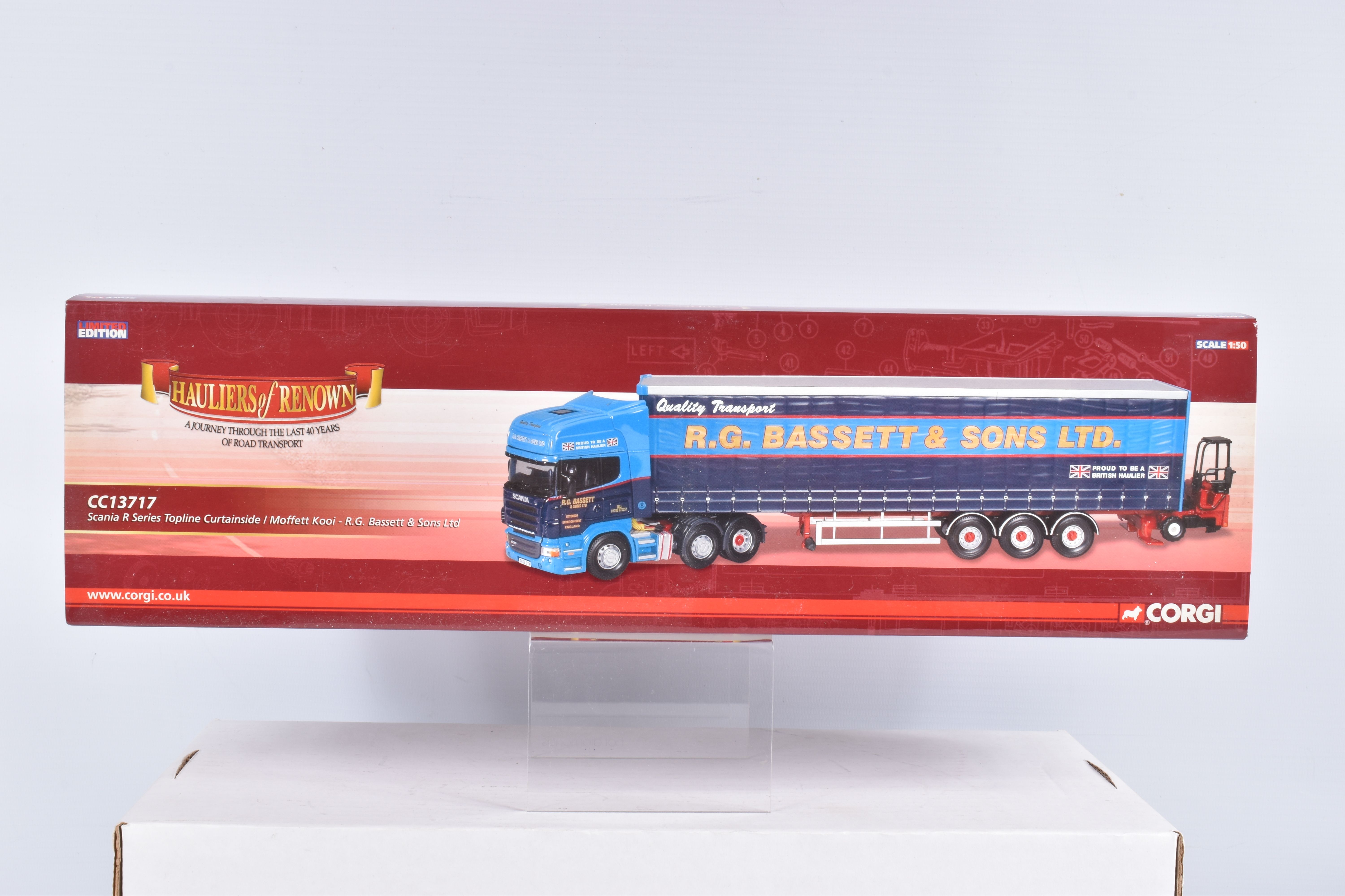 FOUR BOXED LIMITED EDITION CORGI HAULIERS OF RENOWN 1:50 SCALE DIECAST VEHICLES, the first is a N - Image 13 of 16