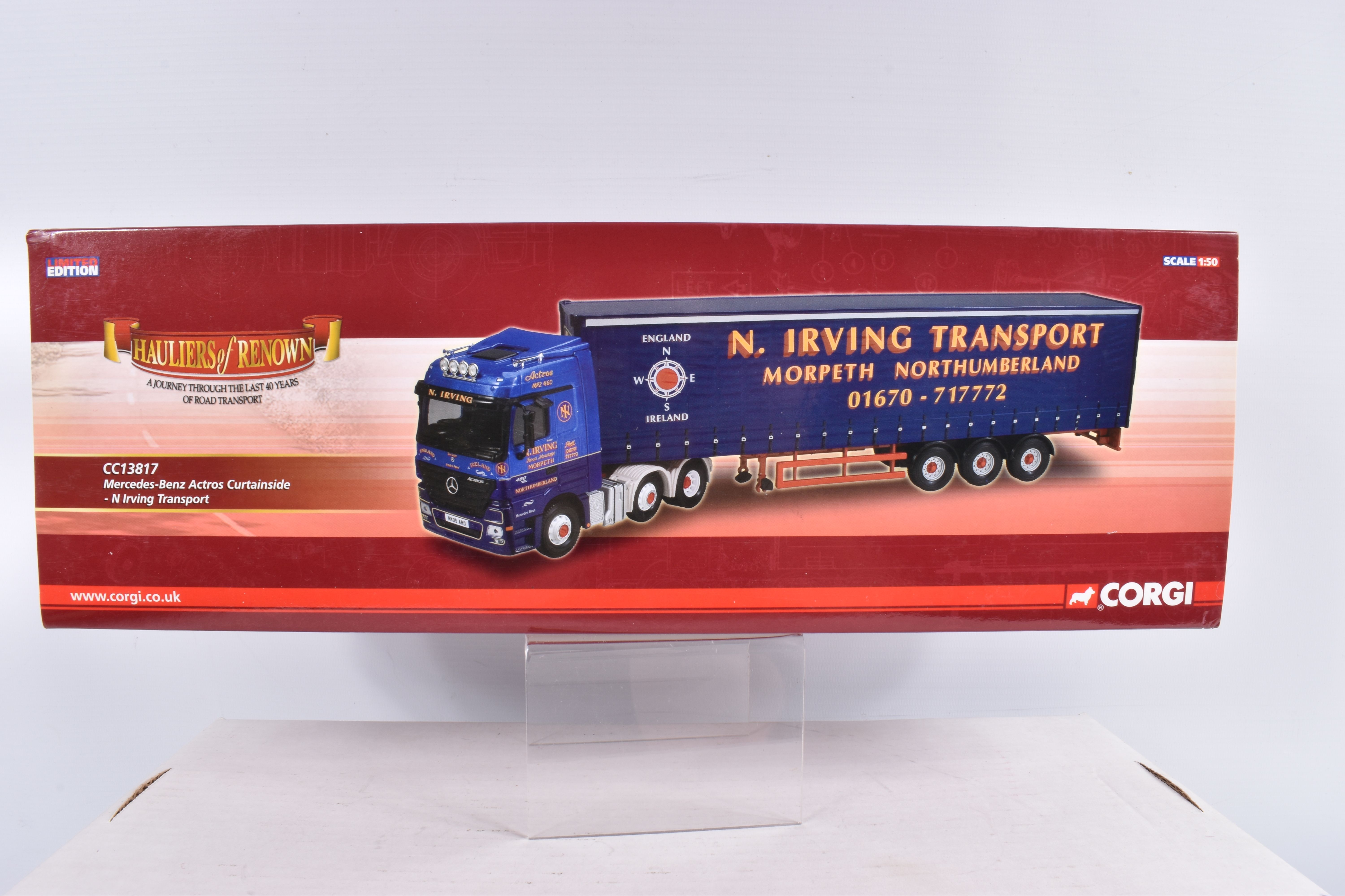 FOUR BOXED LIMITED EDITION CORGI HAULIERS OF RENOWN 1:50 SCALE DIECAST VEHICLES, the first is a N - Image 9 of 16