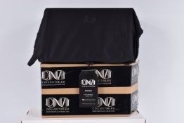 A BOXED DNA COLLECTIBLES BOND BUG 1:18 SCALE DIECAST MODEL, numbered DNA000003, 700ES, orange