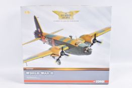 A BOXED LIMITED EDITION CORGI AVIATION ARCHIVE WORLD WAR II ATTACK BY NIGHT VICKERS WELLINGTON MK.