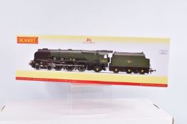 A BOXED HORNBY MODEL RAILWAYS OO GAUGE LOCOMOTIVE, Late BR Princess Coronation Class 4-6-2, 'City of