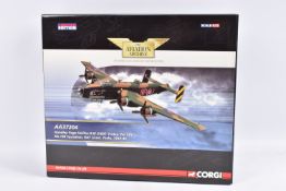 A BOXED LIMITED EDITION CORGI AVIATION ARCHIVE HANDLEY PAGE HALIFAX B.III 1:72 SCALE DIECAST MODEL
