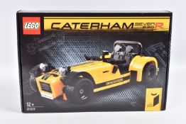 A SEALED BOXED LEGO CATRTHAM SEVEN 620R NO 14 LEGO IDEAS MODEL, numbered 21307, box appears to
