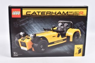 A SEALED BOXED LEGO CATRTHAM SEVEN 620R NO 14 LEGO IDEAS MODEL, numbered 21307, box appears to