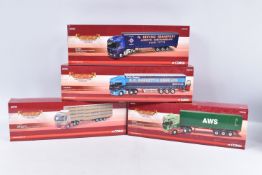 FOUR BOXED LIMITED EDITION CORGI HAULIERS OF RENOWN 1:50 SCALE DIECAST VEHICLES, the first is a N
