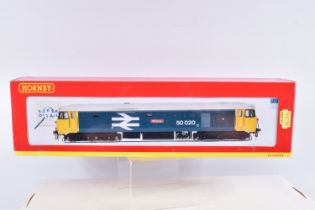 A BOXED HORNBY MODEL RAILWAY MUSEUM DIESEL ELECTRIC LOCOMOTIVE, OO Gauge, Class 50, 'Revenge' no.
