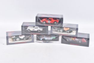 SIX BOXED SPARK MODEL MINIMAX VEHICLES, to include a Triumph TR2 LM 1955, B Hadley - K Richardson,