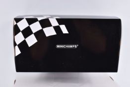 A BOXED MINICHAMPS 1:18 SCALE WILLIAMS FORD FW08C K.ROSBERG WINNER MONACO GP 1983 DIECAST MODEL