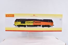 A BOXED HORNBY MODEL RAILWAYS OO GAUGE COLAS RAIL FREIGHT, Class 67 Bo-Bo, 'Charlotte' 67027, Era