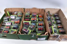 A COLLECTION OF THE UNIVERSAL HOBBIES HATCHETTE TRACTORS AND THE WORLD OF FARMING COLLECTION MODELS,