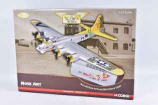 A BOXED LIMITED EDITION CORGI AVIATION ARCHIVE NOSE ART COLLECTION 1:72 SCALE BOEING B17G - 'A BIT