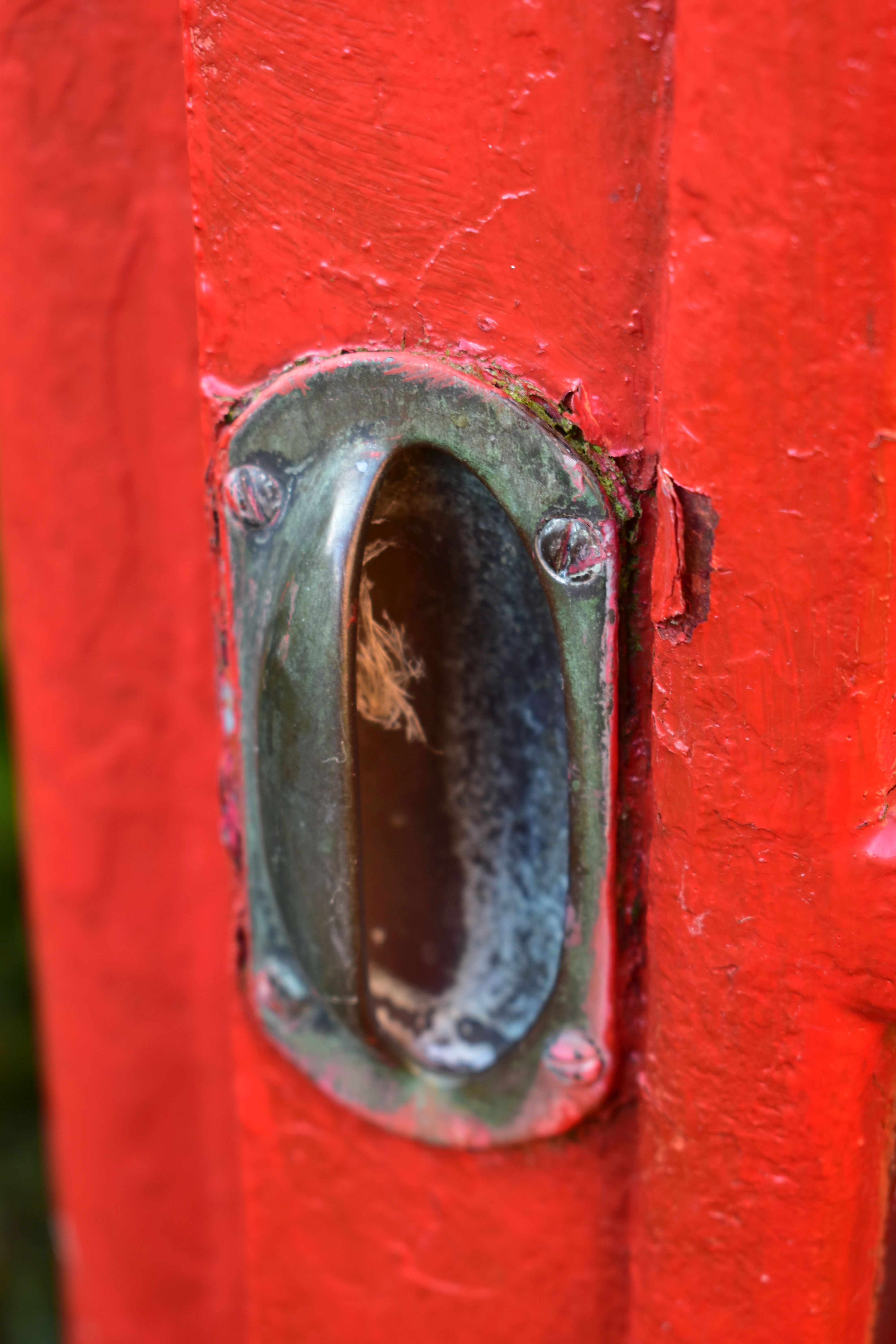 A K6 RED TELEPHONE BOX, the distinctive shape with a domed top, crown and telephone sign to all - Image 14 of 17