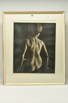 FRANCIS KELLY (1927-2012) 'BACK STUDY', a monochrome artist proof etching depicting a nude female