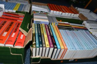 FIVE BOXES OF AIRCRAFT BOOKS, approximately one hundred and fifty titles in hardback and paperback