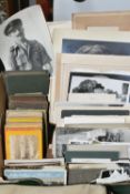 A COLLECTION OF PHOTOGRAPHS, PHOTOGRAPHIC NEGATIVES, STEREOSCOPIC VIEW CARDS AND POSTCARDS, circa
