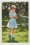 SHERREE VALENTINE DAINES (BRITISH 1959) 'PLAYFUL TIMES I', a signed artist proof edition print on