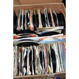 TWO BOXES OF RECORDS, to include approximately eighty LPs, including The Beatles: With The Beatles