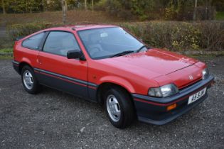 A HONDA CIVIC 3GM CRX 2 DOOR SALOON, REGISTRATION NUMBER A5 SJM, 1488cc petrol engine, manual