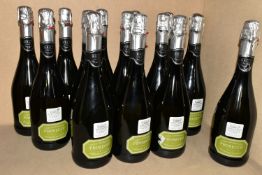 FIFTEEN BOTTLES OF San Leo Vino Spumante PROSECCO, 11% vol. 75cl, all seals intact, wines have
