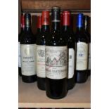 TWELVE BOTTLES OF ASSORTED BORDEAUX CLARET comprising one bottle of CHATEAU CANTEMERLE 1978 Grande