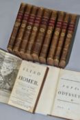 THE ILIAD OF HOMER. Translated by Mr. Pope, five second editions, I, II, IV, V, VI printed by W.