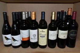 TWENTY-TWO BOTTLES OF SPANISH, Italian & New World Red Wine comprising five bottles of VINA ZORZAL
