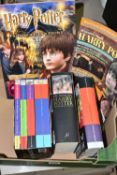 HARRY POTTER, Six Harry Potter titles, a box-set of the first four titles in the series in paperback