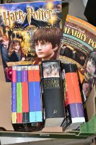 HARRY POTTER, Six Harry Potter titles, a box-set of the first four titles in the series in paperback